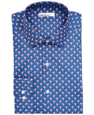 flamingo dress shirt