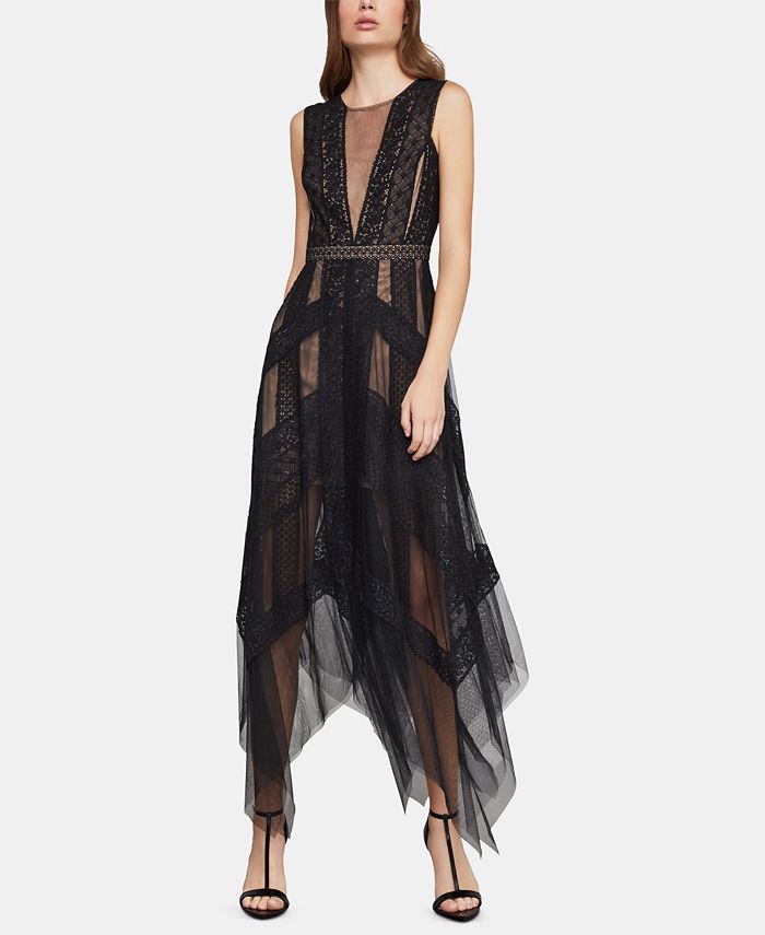 Bcbgmaxazria Andi Asymmetrical Striped Lace Dress Reviews Macy S Dresses for girls,party dresses,dresses for women. bcbgmaxazria andi asymmetrical striped