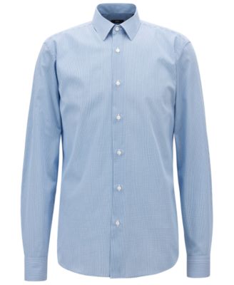 boss regular fit shirts