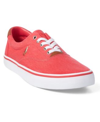 polo ralph lauren red shoes