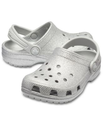 glitter crocs for kids