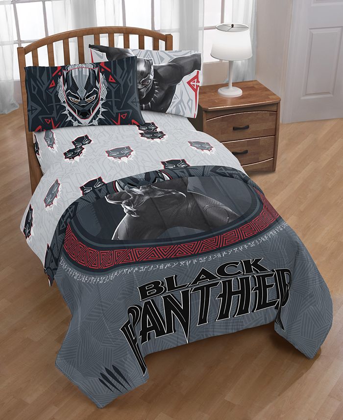 Black Panther Movie Marvel Black Panther 3 Piece Twin Sheet Set