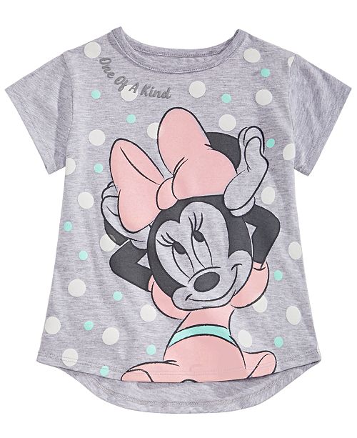 Disney Little Girls Minnie Mouse T Shirt Reviews Shirts Tops Kids Macy S