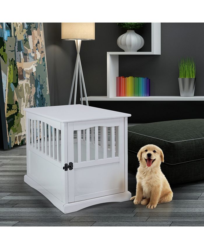 Yu Shan Pet Crate End Table Reviews Furniture Macy S