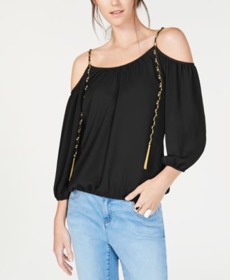 macys inc cold shoulder tops