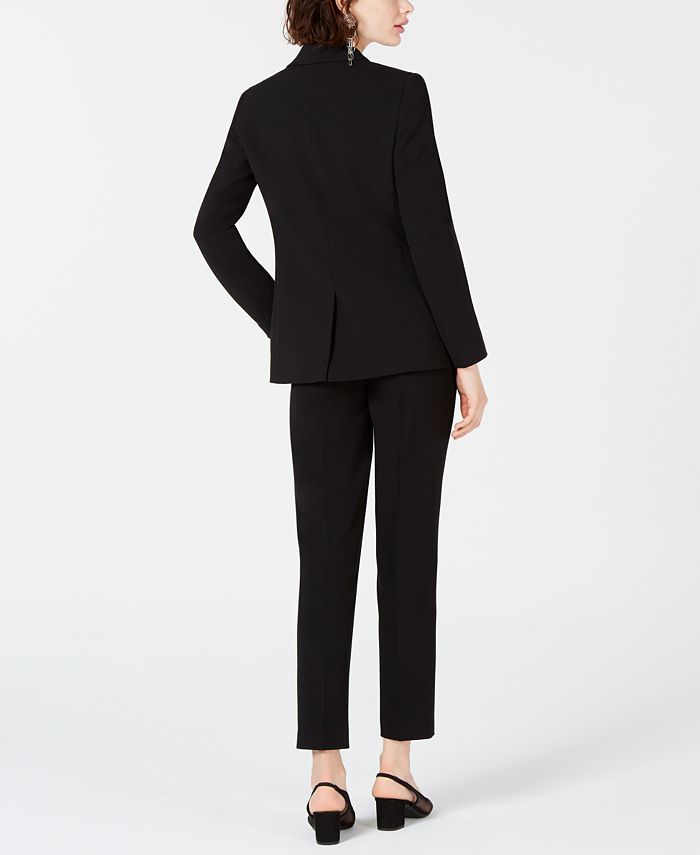 Bar III OneButton Jacket, StraightLeg Pants & Blouse, Created for