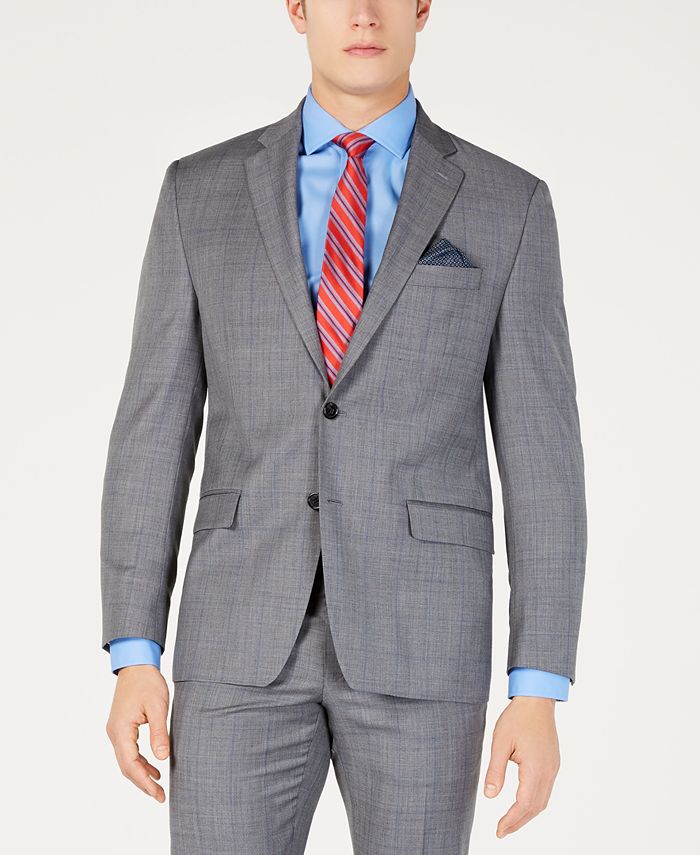 Lauren Ralph Lauren Men's ClassicFit UltraFlex Stretch Gray/Blue