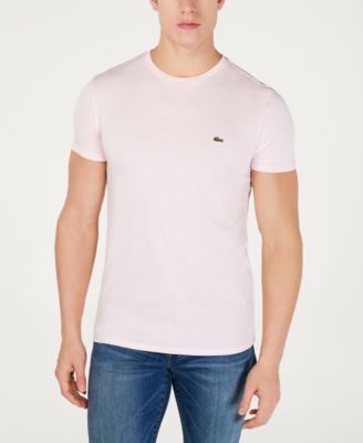 lacoste white crew neck t shirt