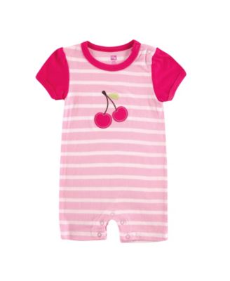 cherry romper baby