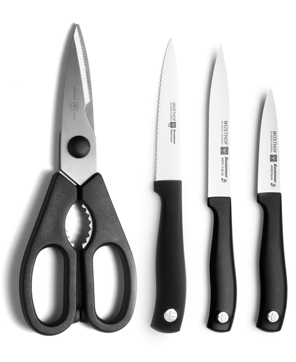 Wusthof Silverpoint II Cutlery, 4 Piece Utility Set