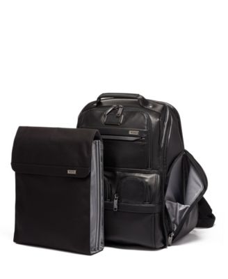 tumi alpha 3 leather backpack