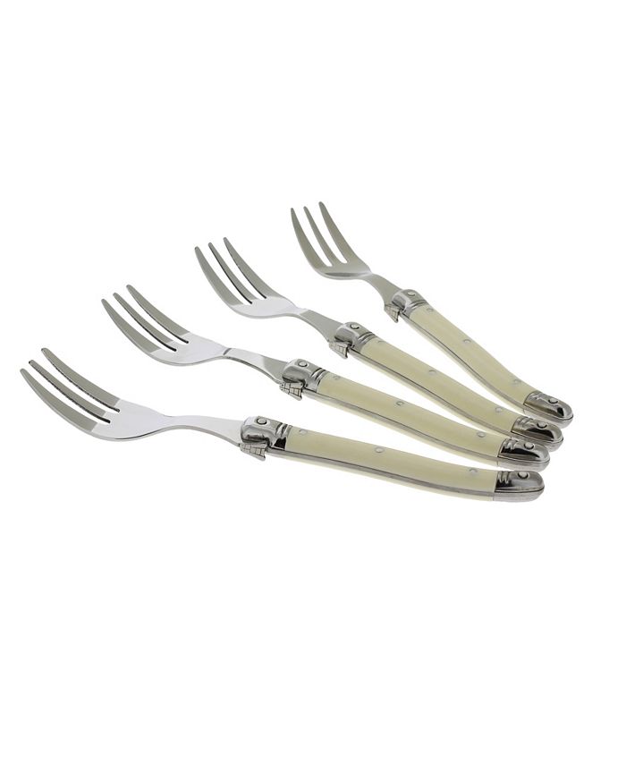 French Home Laguiole Faux Ivory Cake Forks, Set of 4 & Reviews