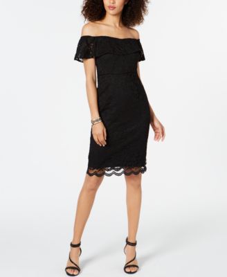 macy's black dresses