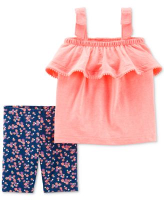 baby girl shorts and top set