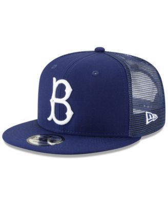 new era dodgers trucker hat