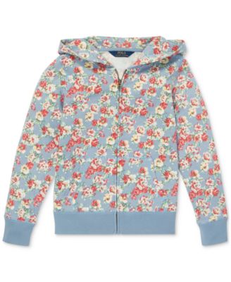 ralph lauren floral hoodie