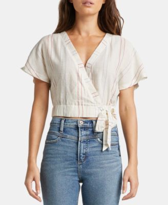 crop top design on jeans