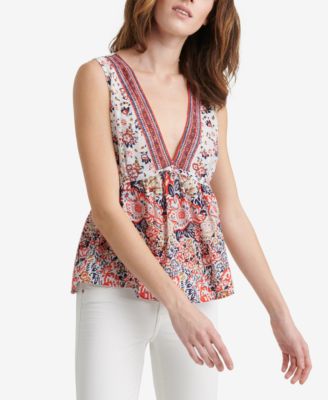 lucky brand sleeveless tops