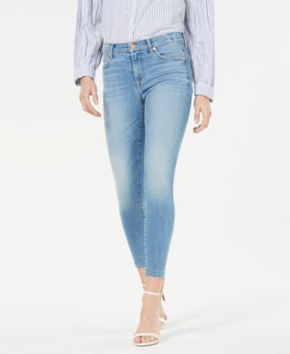 7 for all mankind cropped skinny jeans