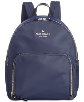 blue kate spade backpack