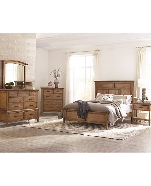 Furniture Lockeland Solid Wood Bedroom Collection Reviews Furniture Macy S
