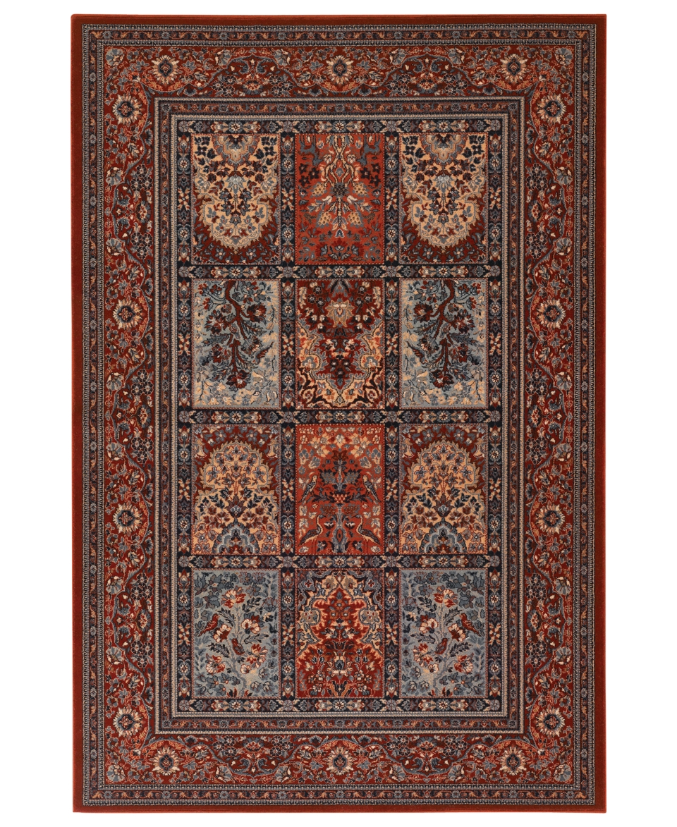 Area Rug, Timeless Treasures Vintage Baktiari Burgundy 66 x 910