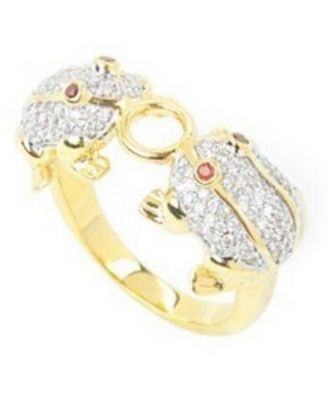 green frog rings