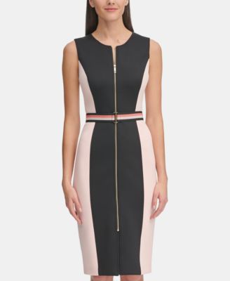 tommy hilfiger zip front dress