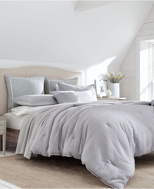 Nautica Ballastone Grey Comforter Set Twin Reviews Comforters Fashion Bed Bath Macy S
