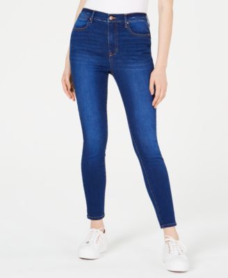 celebrity pink high waisted jeans