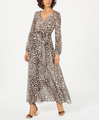 inc leopard print dress