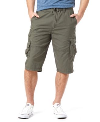 macy's levi cargo shorts