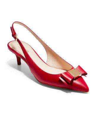 cole haan red heels