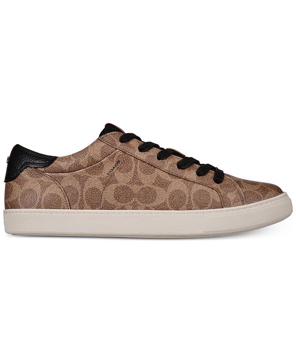 coach c126 low top sneaker black