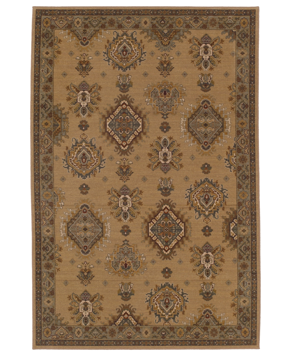 Karastan Area Rug, Bellingham Farragut Beige 8 x 10   Rugs