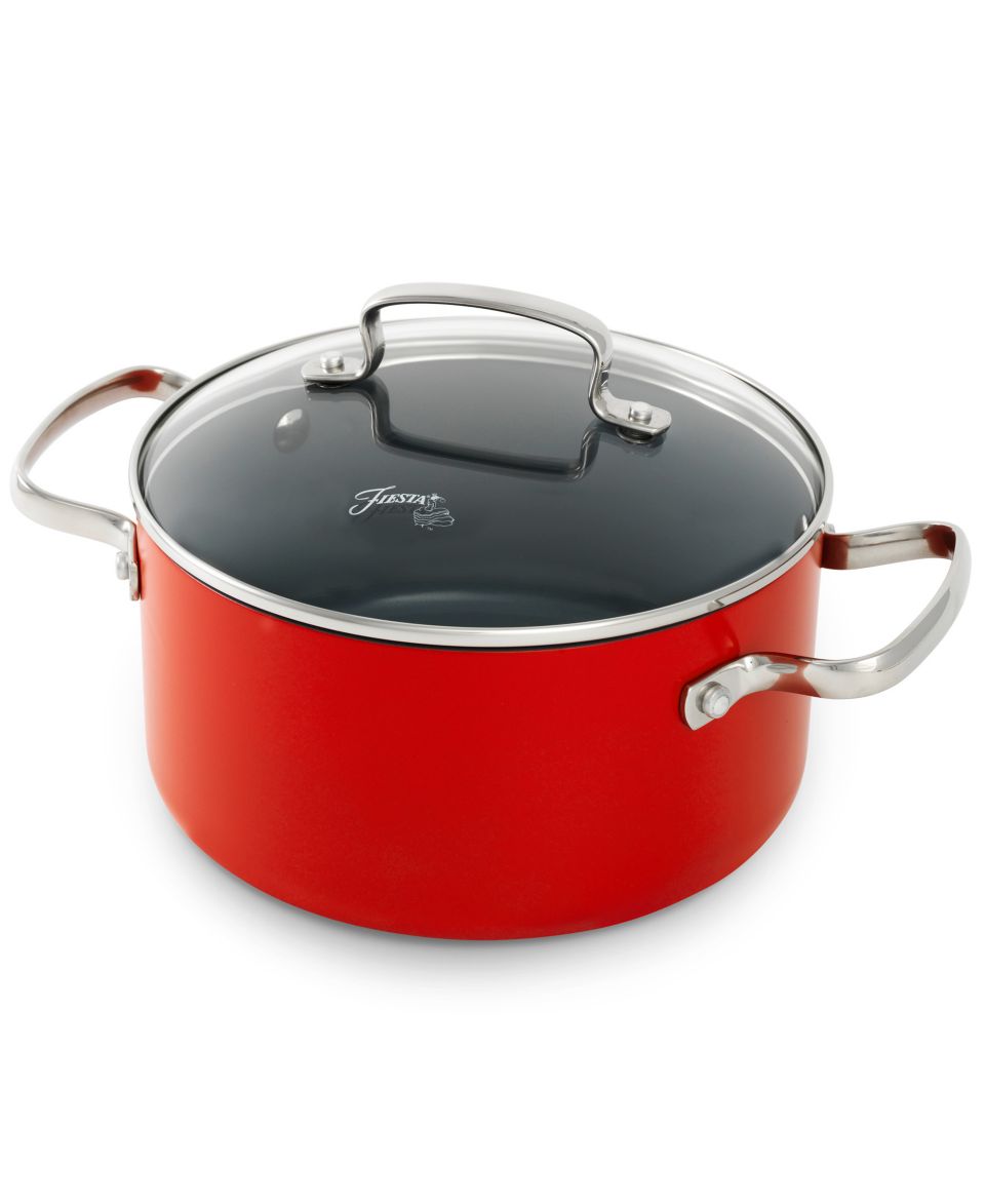 Fiesta Aluminum Covered Saucepan, 2 Qt.   Cookware   Kitchen