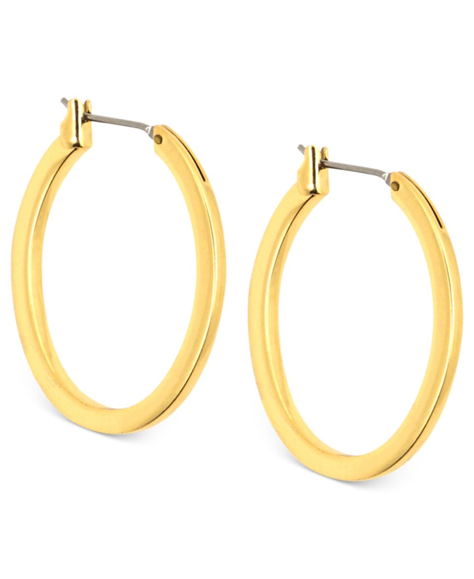 Anne Klein Earrings, Gold tone Topaz Fireball Drop Earrings   Fashion