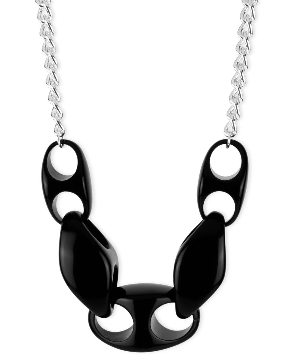 Robert Lee Morris Necklace, Multitone Link Frontal Necklace