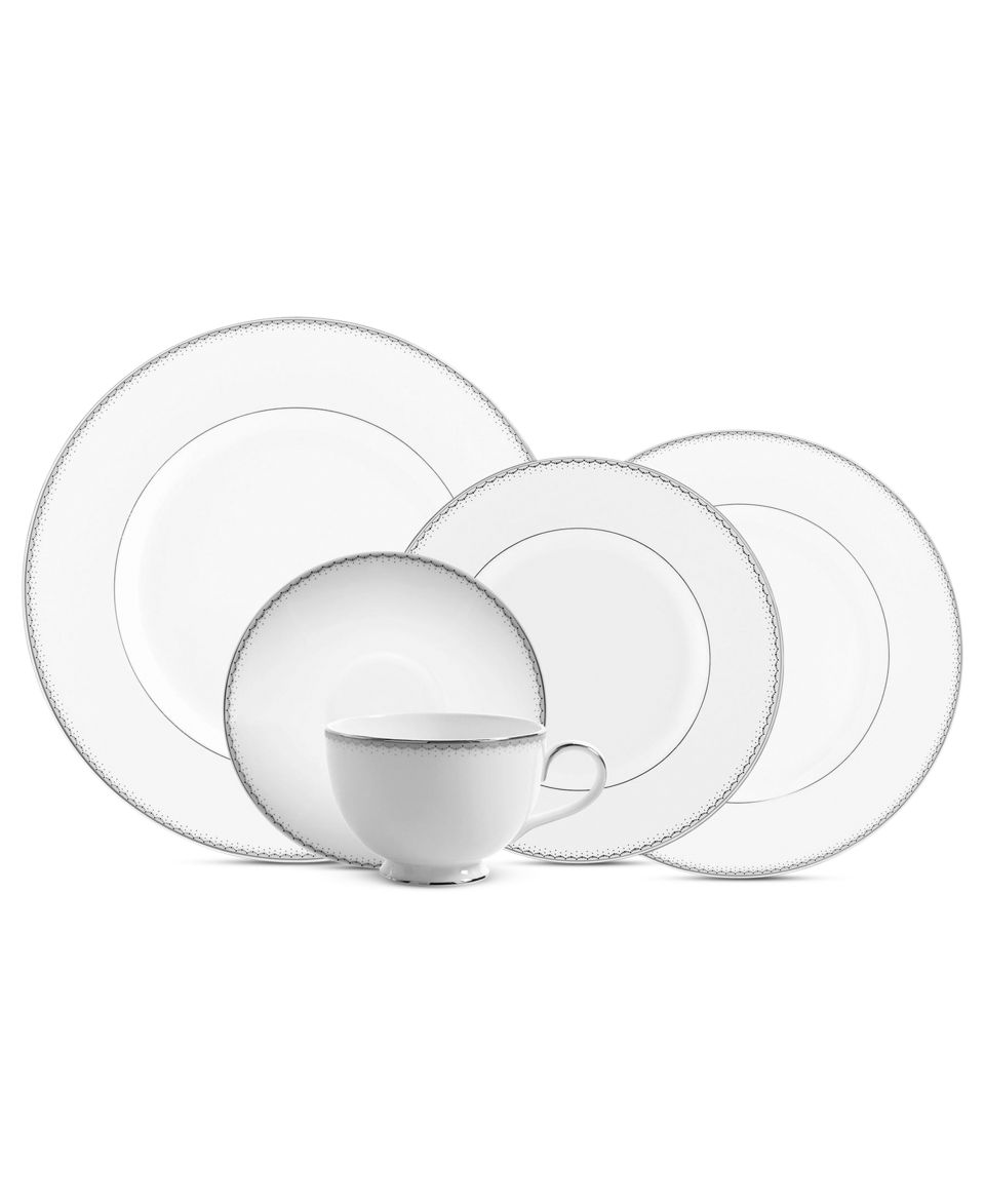 Monique Lhuillier Waterford Dinnerware, Dentelle Collection   Fine China   Dining & Entertaining