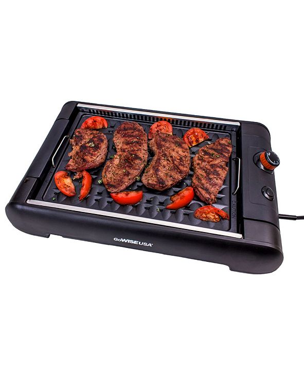 GoWISE USA Smokeless Grill And Griddle & Reviews Small Appliances