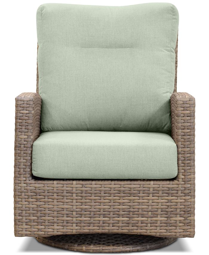 Furniture Grand Stafford Outdoor Swivel Chair with Sunbrella® Cushions