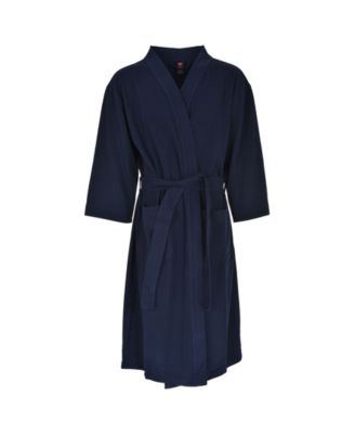waffle knit robe mens