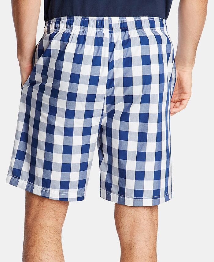 Nautica Men's Cotton Plaid Pajama Shorts & Reviews Pajamas & Robes