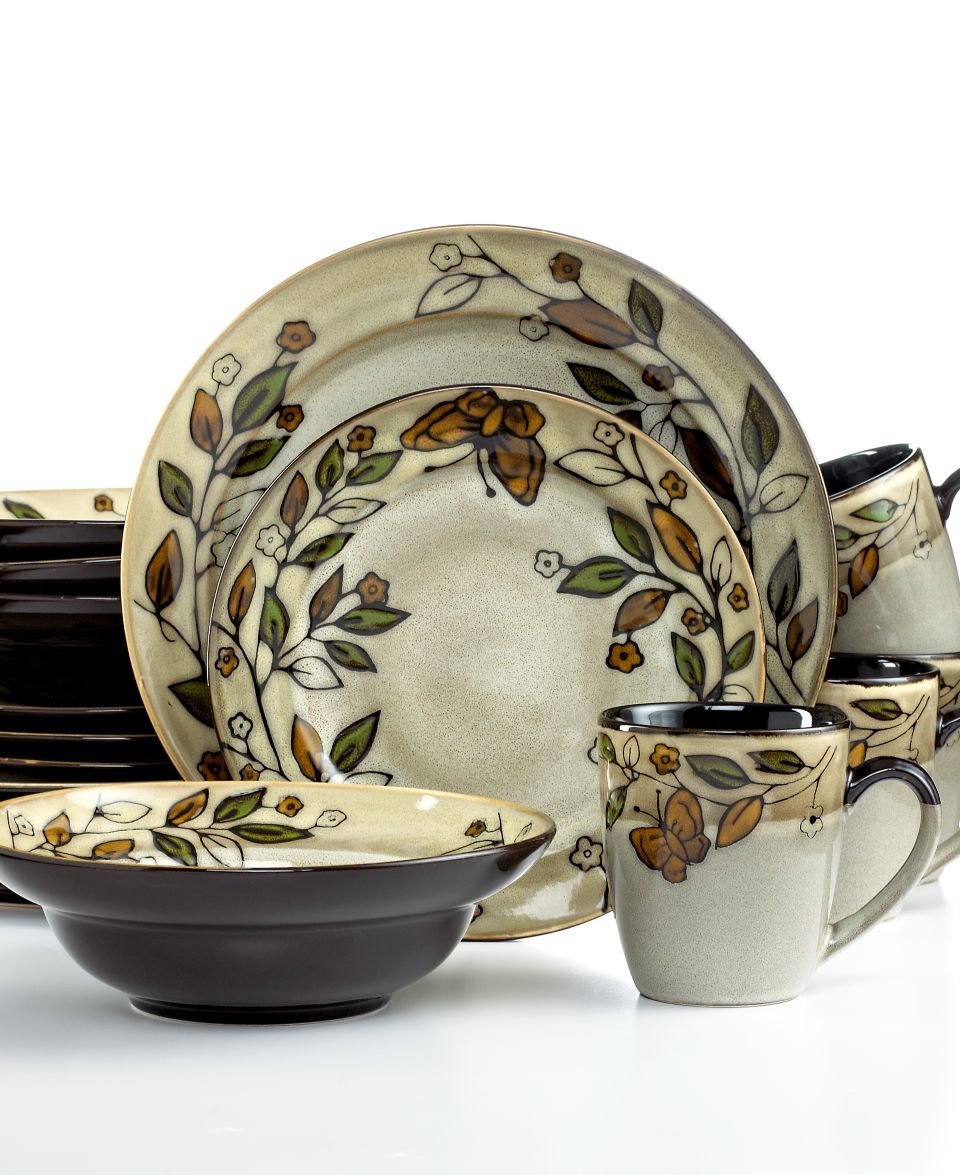 Sango Dinnerware, Dolce 16 Piece Set   Casual Dinnerware   Dining