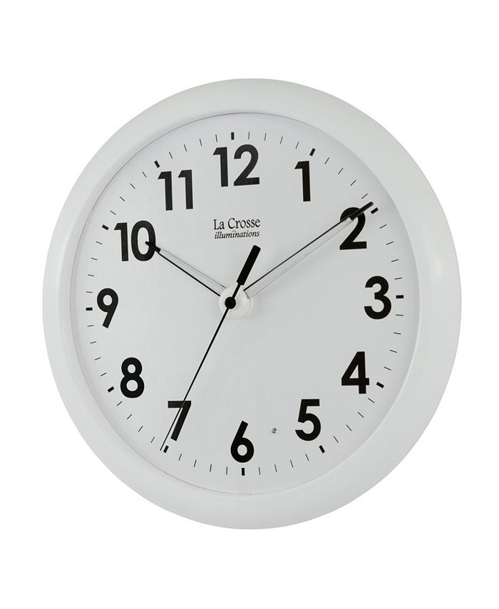 La Crosse Technology La Crosse Illuminations 10" Analog Wall Clock with