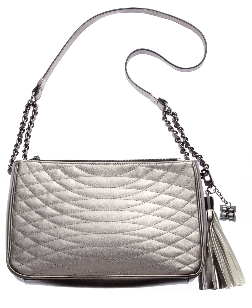 BCBGMAXAZRIA Handbag, Curve Quilt Shoulder Bag   Handbags