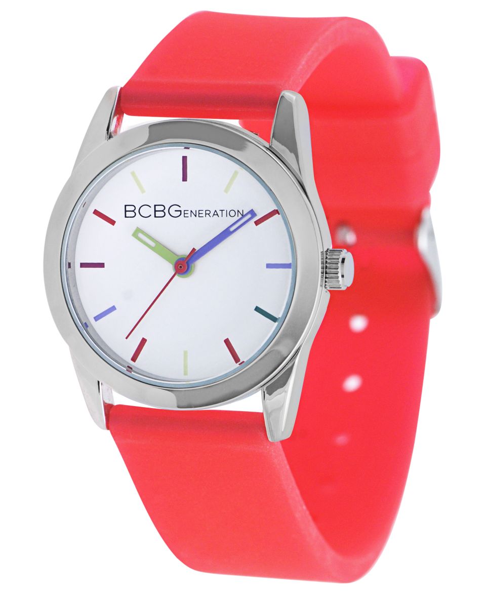 BCBGeneration Watch, Womens Tribal Print Canvas Double Wrap Strap