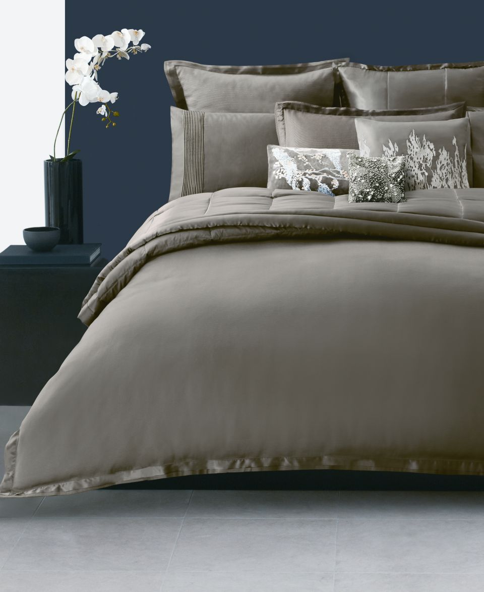 Donna Karan Bedding, Modern Classics Platinum Ash Collection   Bedding