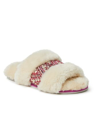macys dearfoam slippers