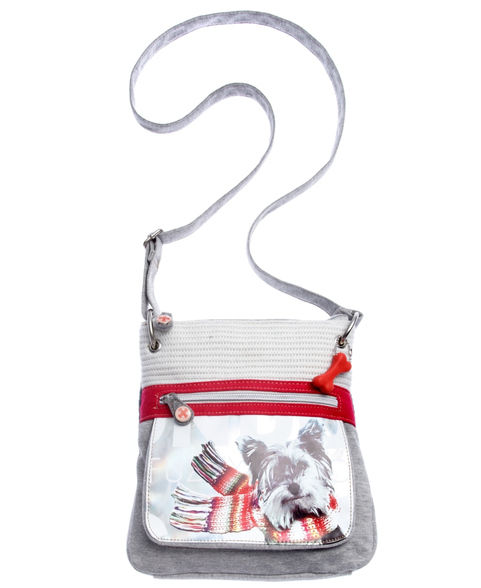 Fuzzy Nation Handbag, Screenprint Crossbody